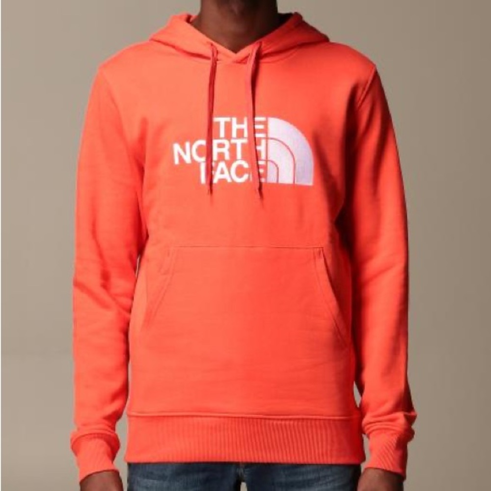 North Face Orange Men’s Sweatshirt